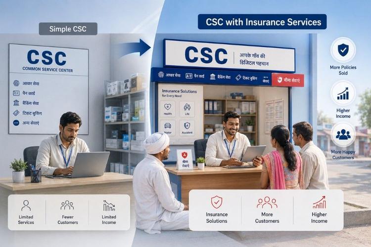 Why Offering Insurance as a POSP Makes Sense for CSC Centres